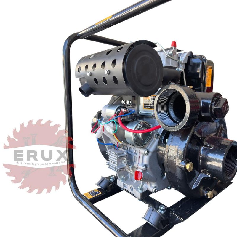ERUX - Motobomba centrífuga Diésel 13Hp Alta presión -  lc japonesa