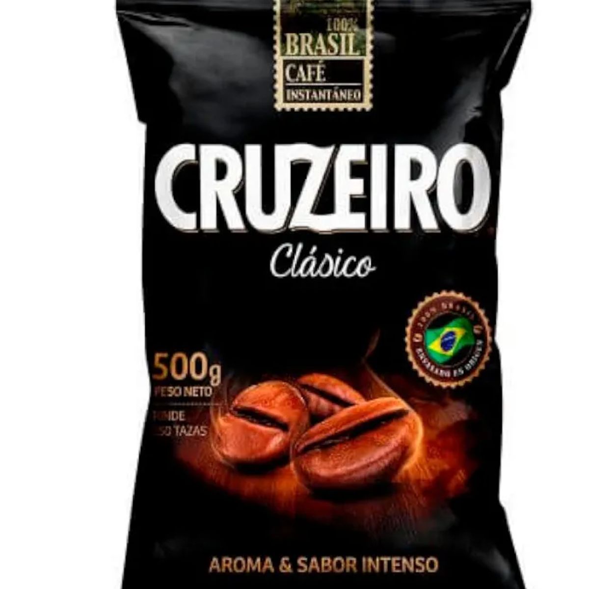 CRUZEIRO - CAFE CRUZEIRO CLASICO INSTANTANEO 500GR 100%BRASIL