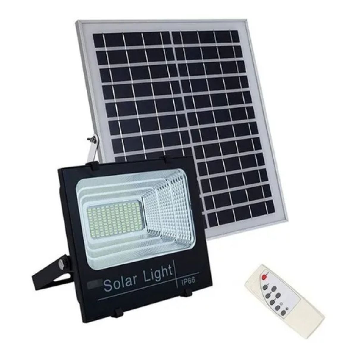 GENERICO - Foco Solar 800w Led + Panel Solar Y Control Remoto