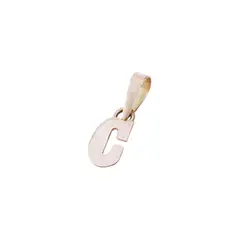 JB JOYAS BARON - Colgante Oro Miel 18kt Letra C