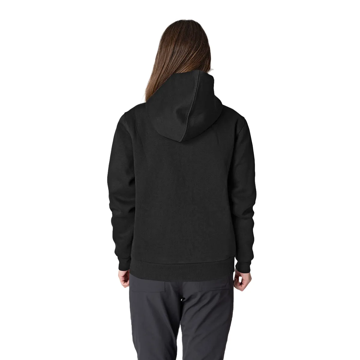 LENGA - Polerón Capucha Mujer Interior Polar Sherpa Puelo Lenga