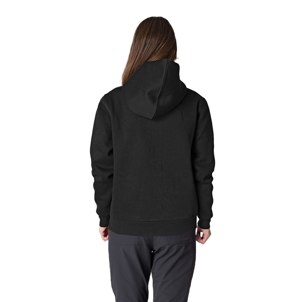 LENGA - Polerón Capucha Mujer Interior Polar Sherpa Puelo Lenga