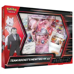 POKEMON - Cartas Tcg Team Rockets Mewtwo ex Box iNGLES