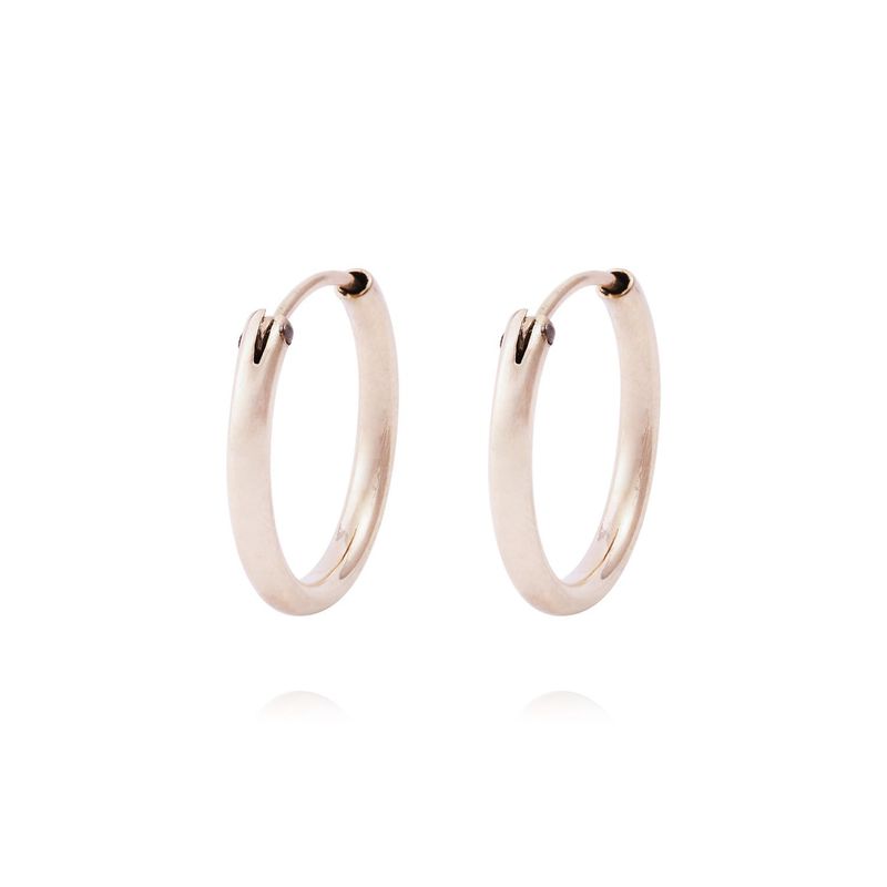 JB JOYAS BARON - Aros Oro Miel de 18kt Argolla