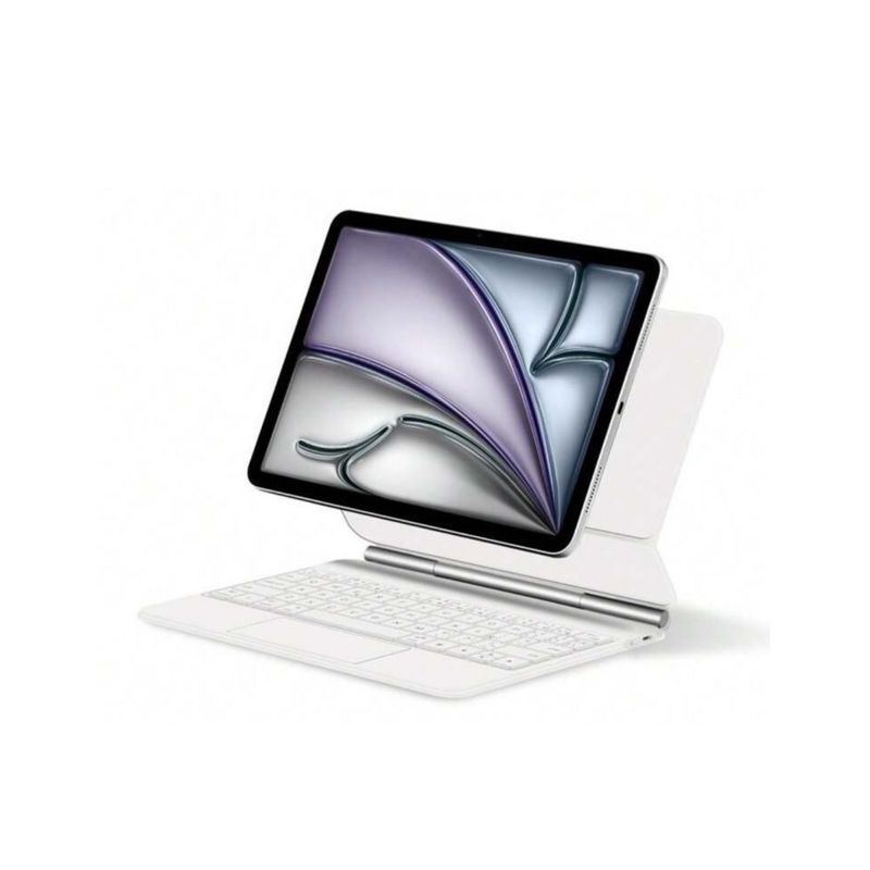 GENERICO - Teclado Magic Keyboard Español Para iPad Air 11 M2 2024