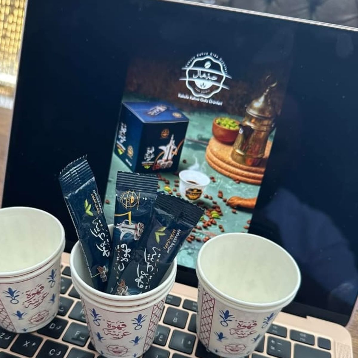 GENERICO - CAFE ARABE INSTANTANEO CON CARDAMOMO 48 SACHET DE 2GR