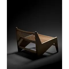 GENERICO - Sitial de madera de olmo Lorenz