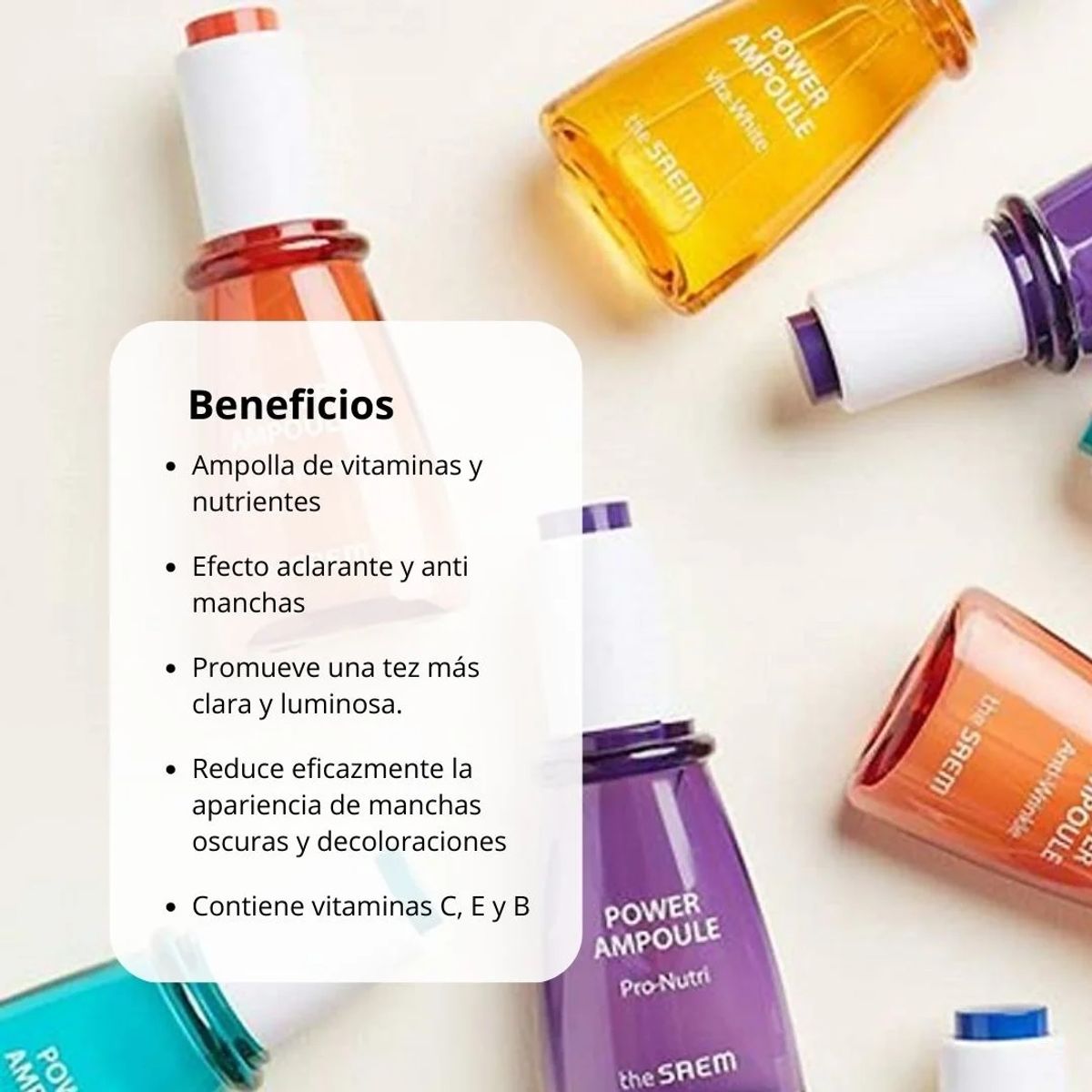 THE SAEM - Ampolla Iluminadora Despigmentante con Vitaminas