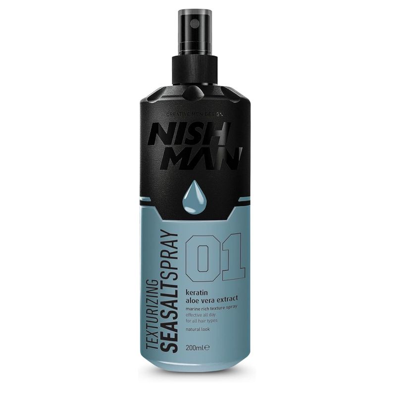 NISHMAN - Nishman Texturizador Cabello Sal Marina Con Keratina Y Aloe