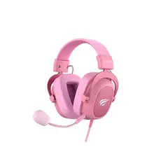 HAVIT - Audífono Gaming Headphone Micrófono 53mm H2002dPI Rosa