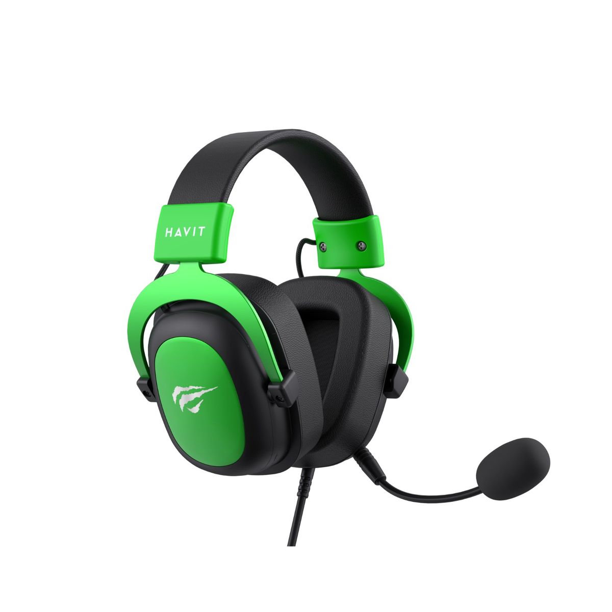 HAVIT - Audífonos Gaming Headphones Micrófono 53mm H2002dG Havit Green