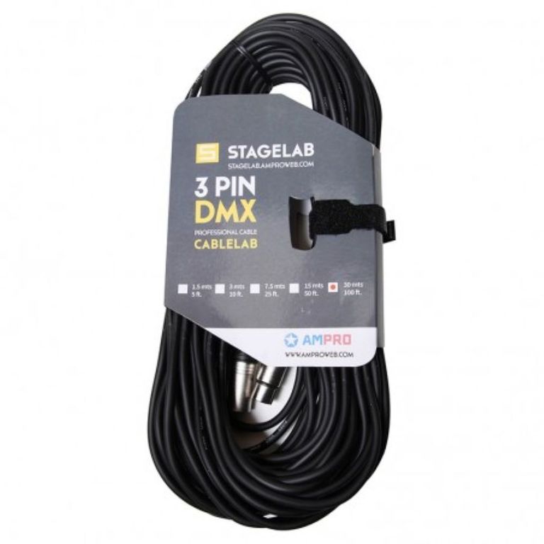 Cable Dmx De 30 Metros 3DMX 30