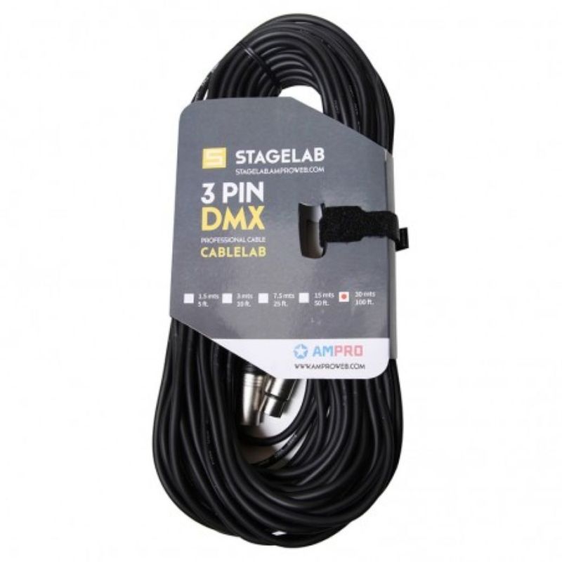 STAGELAB - Cable Dmx De 30 Metros StageLab 3DMX 30