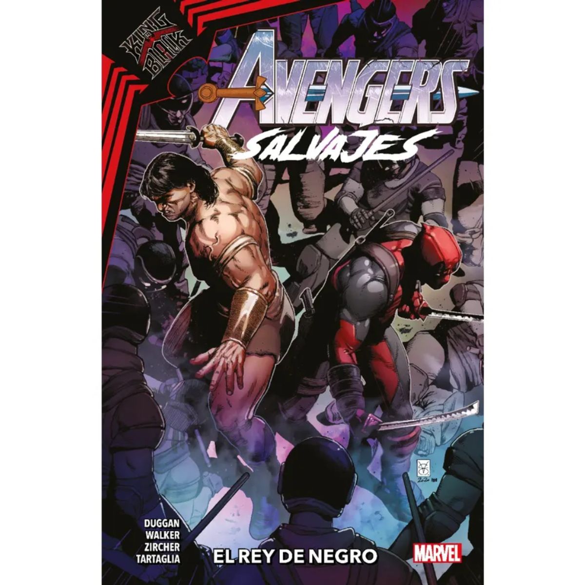 PANINI COMICS - Avengers Salvajes N°4 - El Rey de Negro