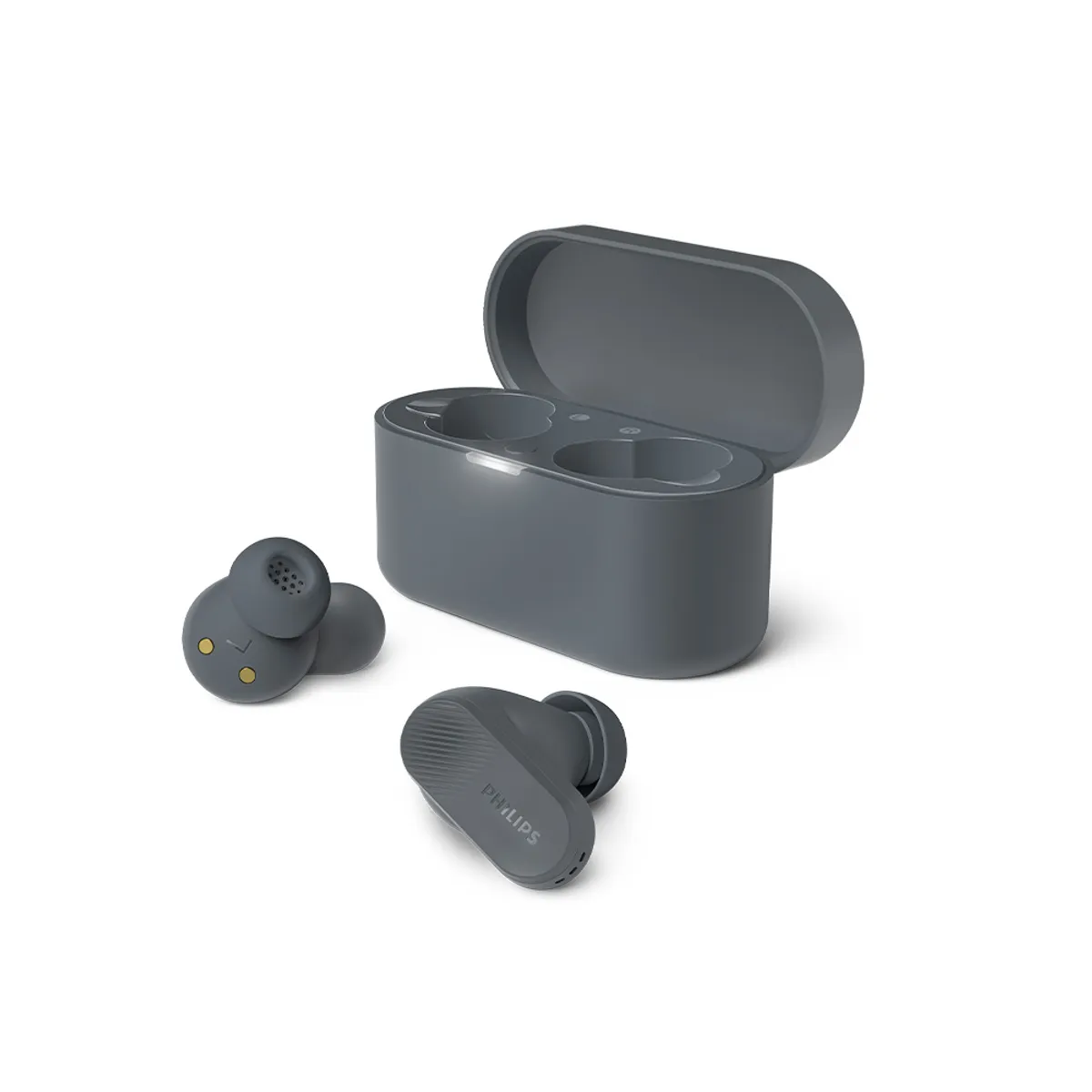 PHILIPS - Audífonos Bluetooth TWS Noise Cancelling Philips TAT3509 Gris