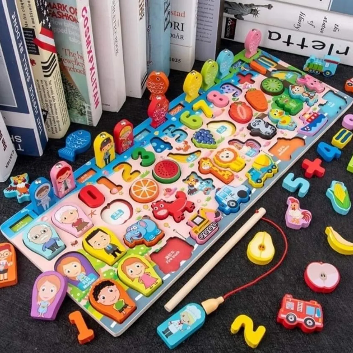 GENERICO - Rompecabezas Educativo Montessori +36M