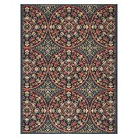 Alfombra Jazmin Negro 133x180