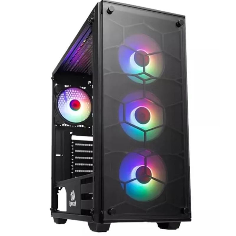 REDRAGON - Combo Gabinete + Fuente 600W 80+ Bronce - Redragon WheelJack GC606