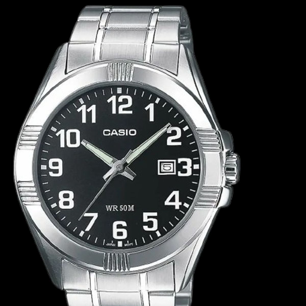 CASIO - RELOJ CASIO MTP1308D-1B HOMBRE ANALOGO METAL