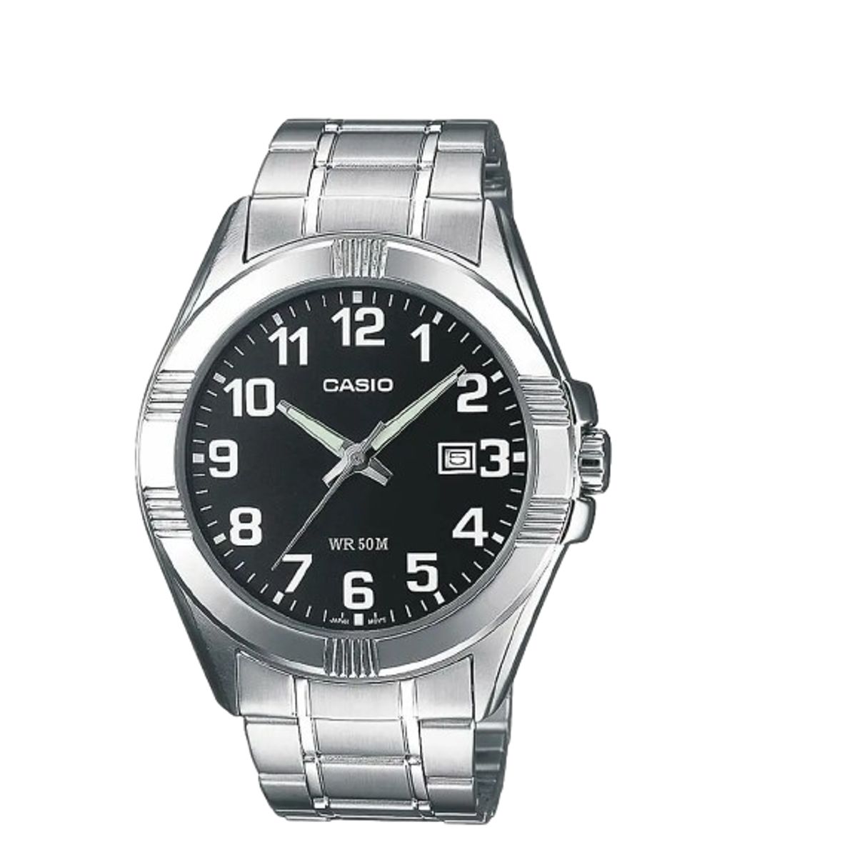 CASIO - RELOJ CASIO MTP1308D-1B HOMBRE ANALOGO METAL