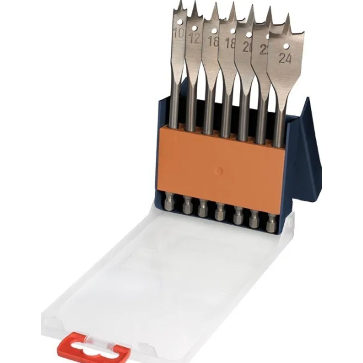 KWB - Mechas Pala Para Madera Paleta Juego 7 Pzas Kwb Profesional