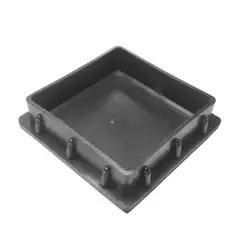 GENERICO - REGATON PLASTICO INTERIOR CUADRADO 100 X 100