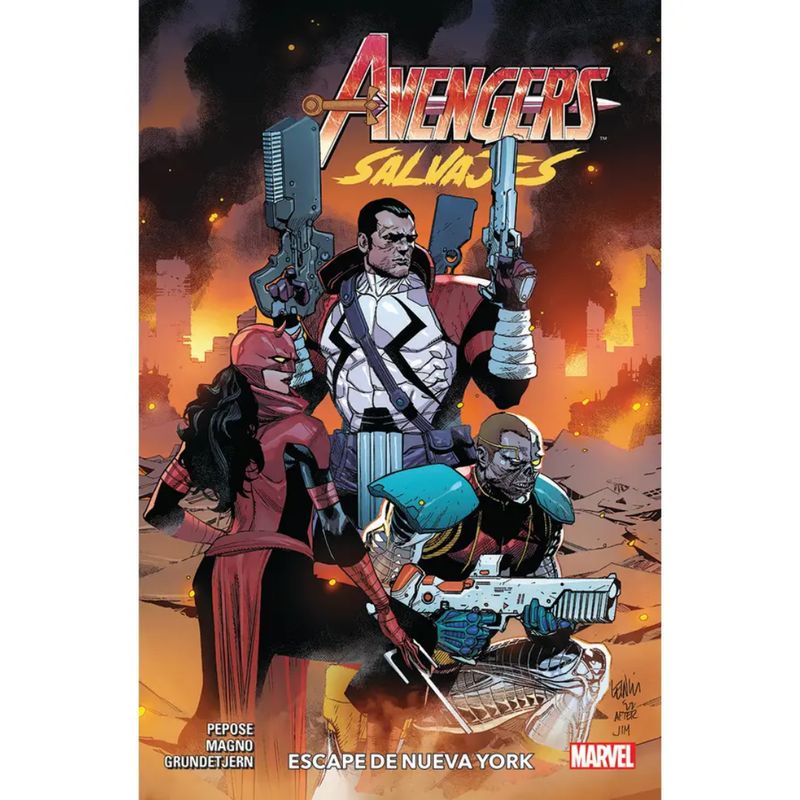 PANINI COMICS - Avengers Salvajes N°7 - Escape de Nueva York