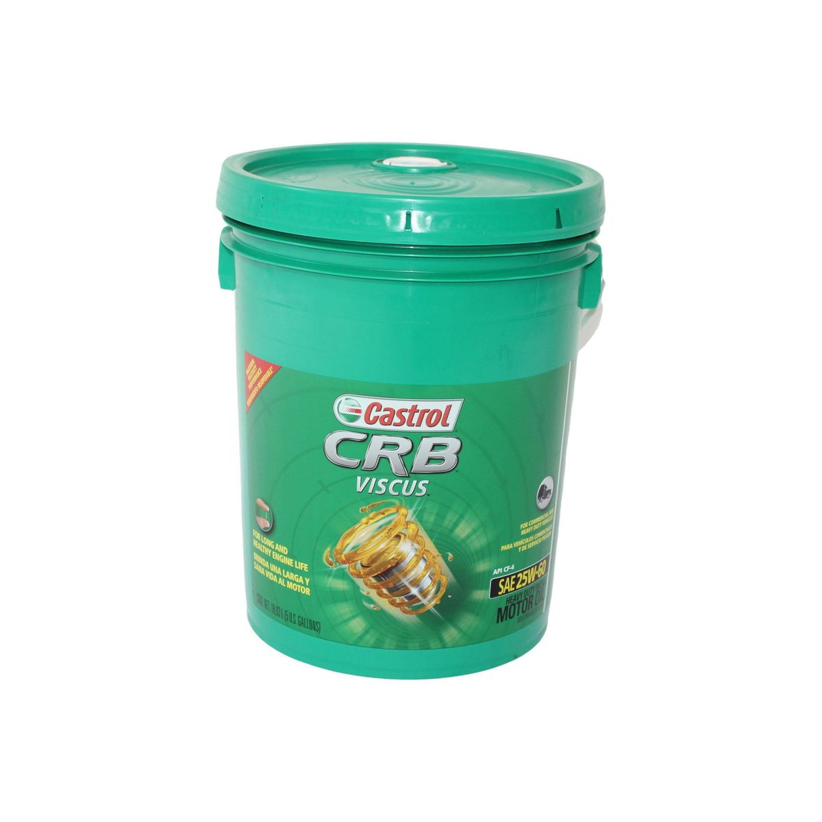 CASTROL - Aceite Motor 25w-60 Crb Viscus  18.9 Lts Motores Diesel