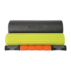 ORCUS - SET 3 EN 1 FOAM ROLLER + RODILLO + MASAJEADOR