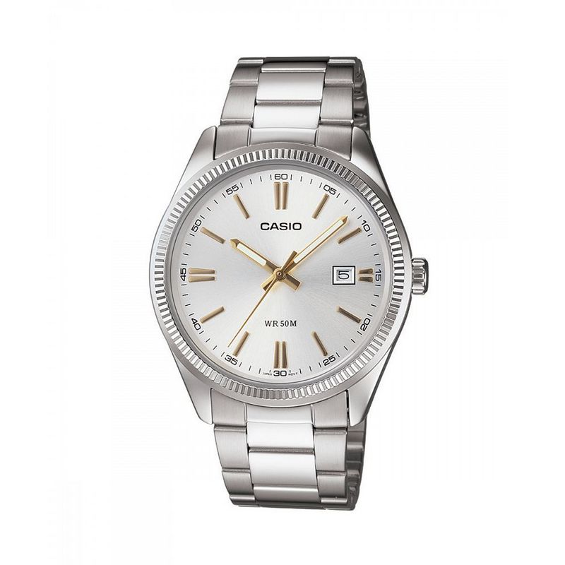 CASIO - reloj casio mtp1302d-7a2 hombre analogo metal acero