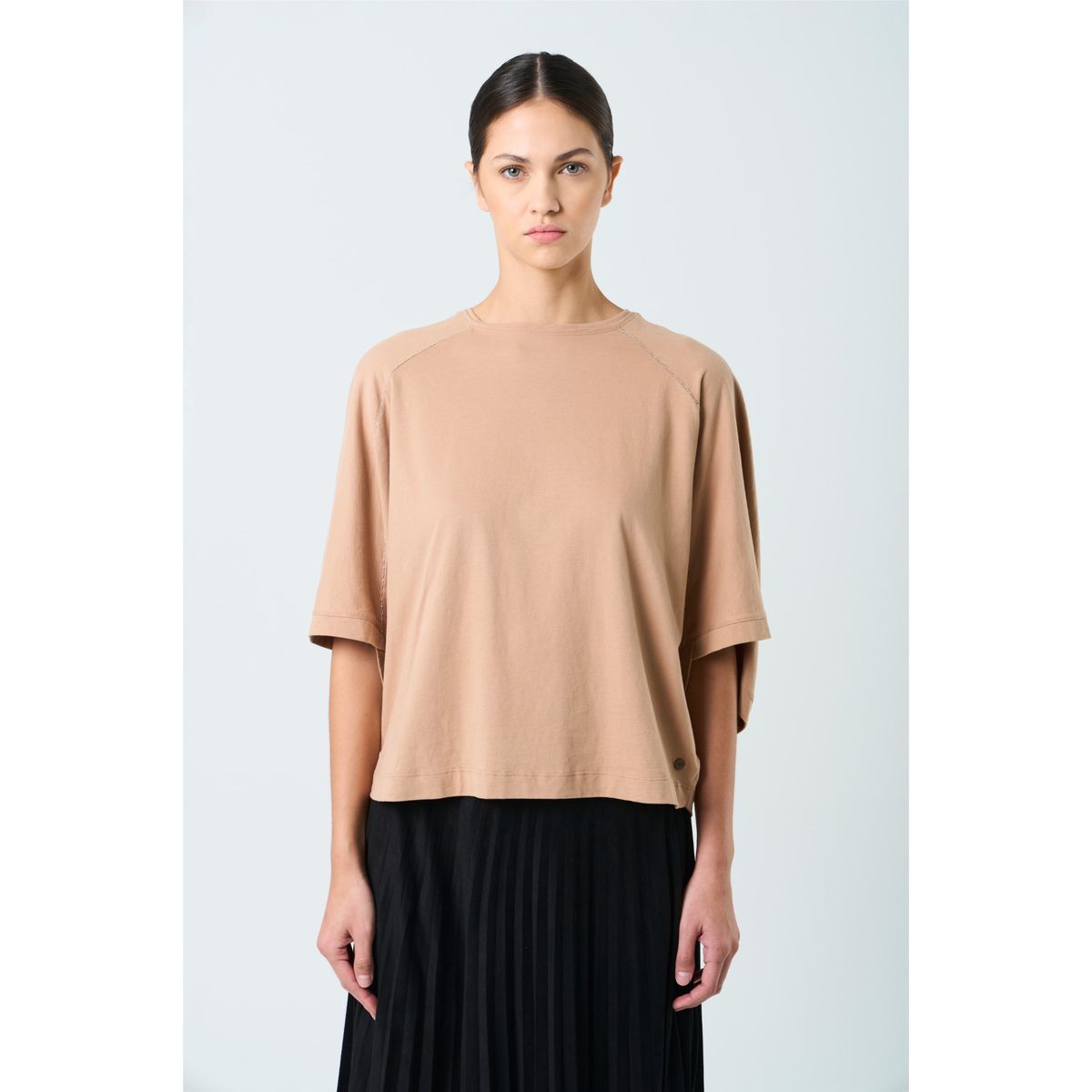 VELEZ - Vélez Polera Soren Para Mujer Tejida Cafe Claro