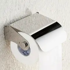 GENERICO - Porta Rollo de Papel Higiénico de Acero Inoxidable