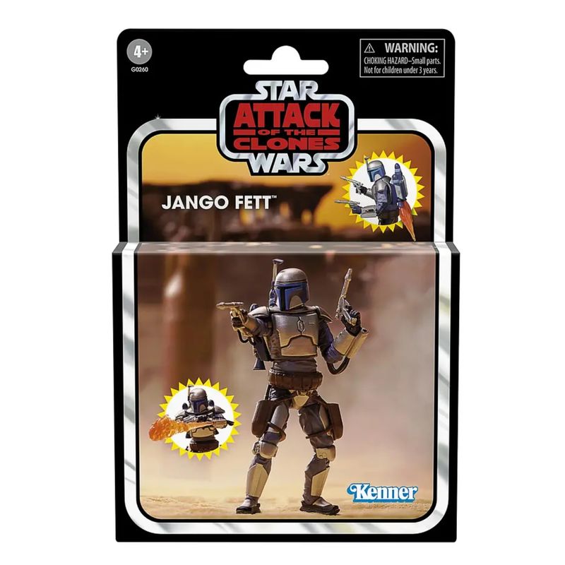 HASBRO - Jango Fett - Star Wars Figura Vintage