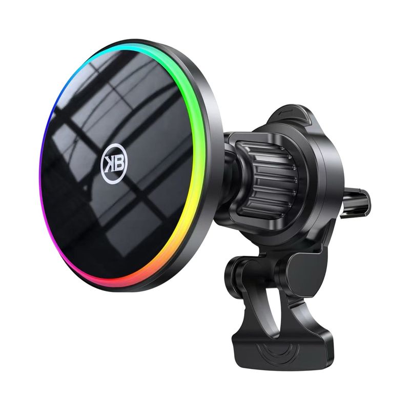 KBOD - Soporte Porta Celular Magnético 15w N52 Para Auto Kbod H30 Negro