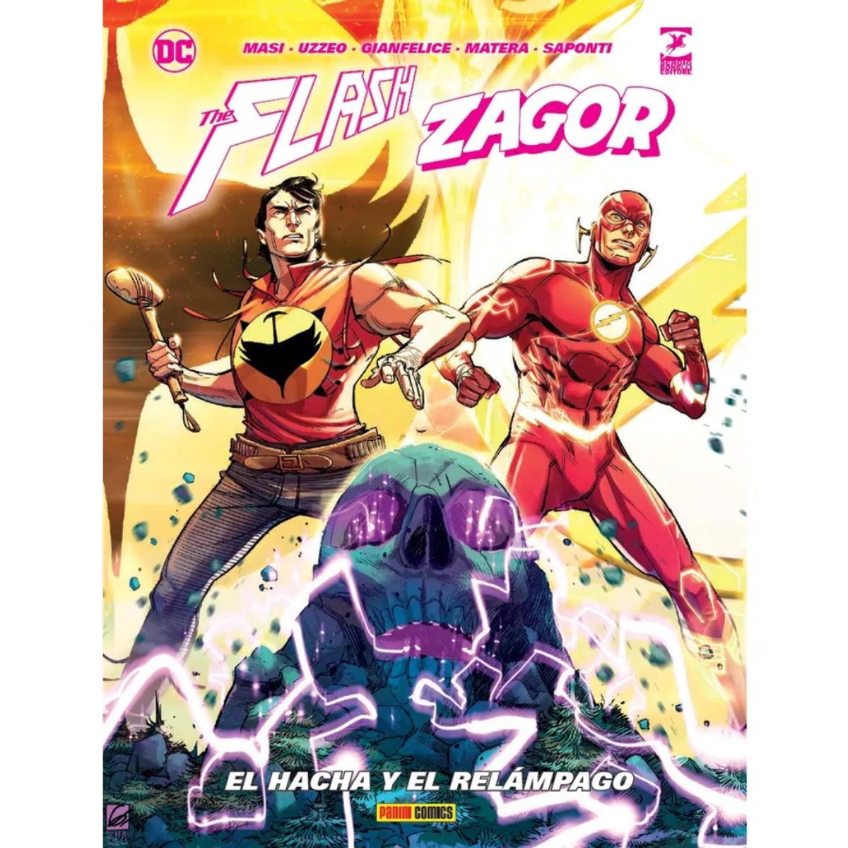 PANINI - The Flash  Zagor - El Hacha y el Relámpago