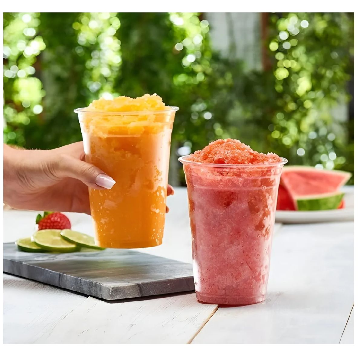 PASTELERIUSCL - 50 Vasos Desechables Vasos Plasticos Vaso Transparente 10oz Vasos Grande Vasos Plasticos Desechables