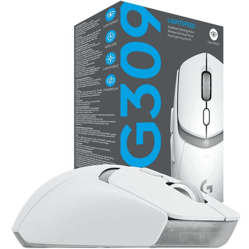 LOGITECH - Mouse Gamer - Logitech G309 Lightspeed - Inalámbrico - 6 botones