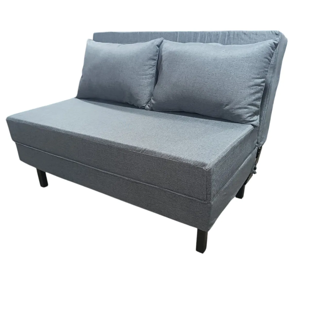 RECUTEX - SOFA CAMA ESPUMA PLEGABLE ROYAL GREY 190X127X36 CM