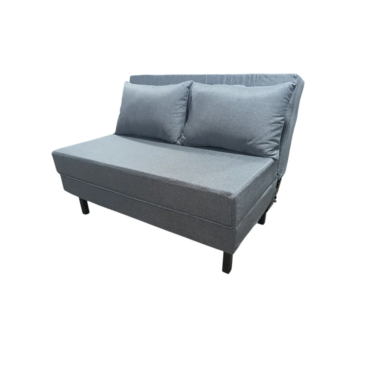 RECUTEX - SOFA CAMA ESPUMA PLEGABLE ROYAL GREY 190X127X36 CM