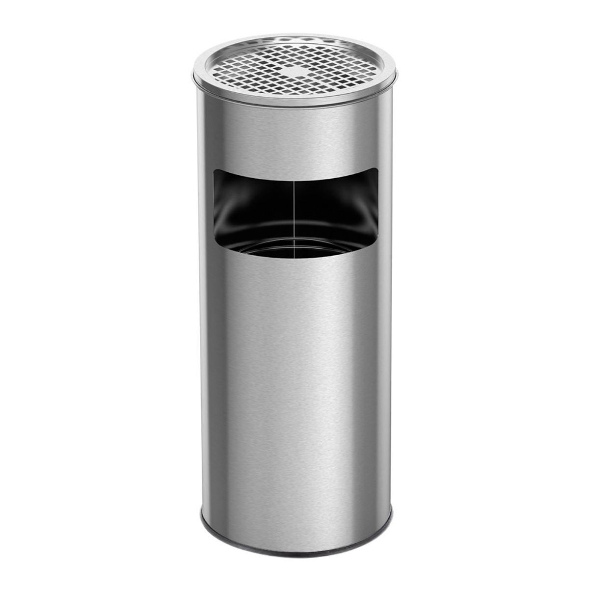 GENERICO - Papelero Metálico de 30 Litros con Cenicero