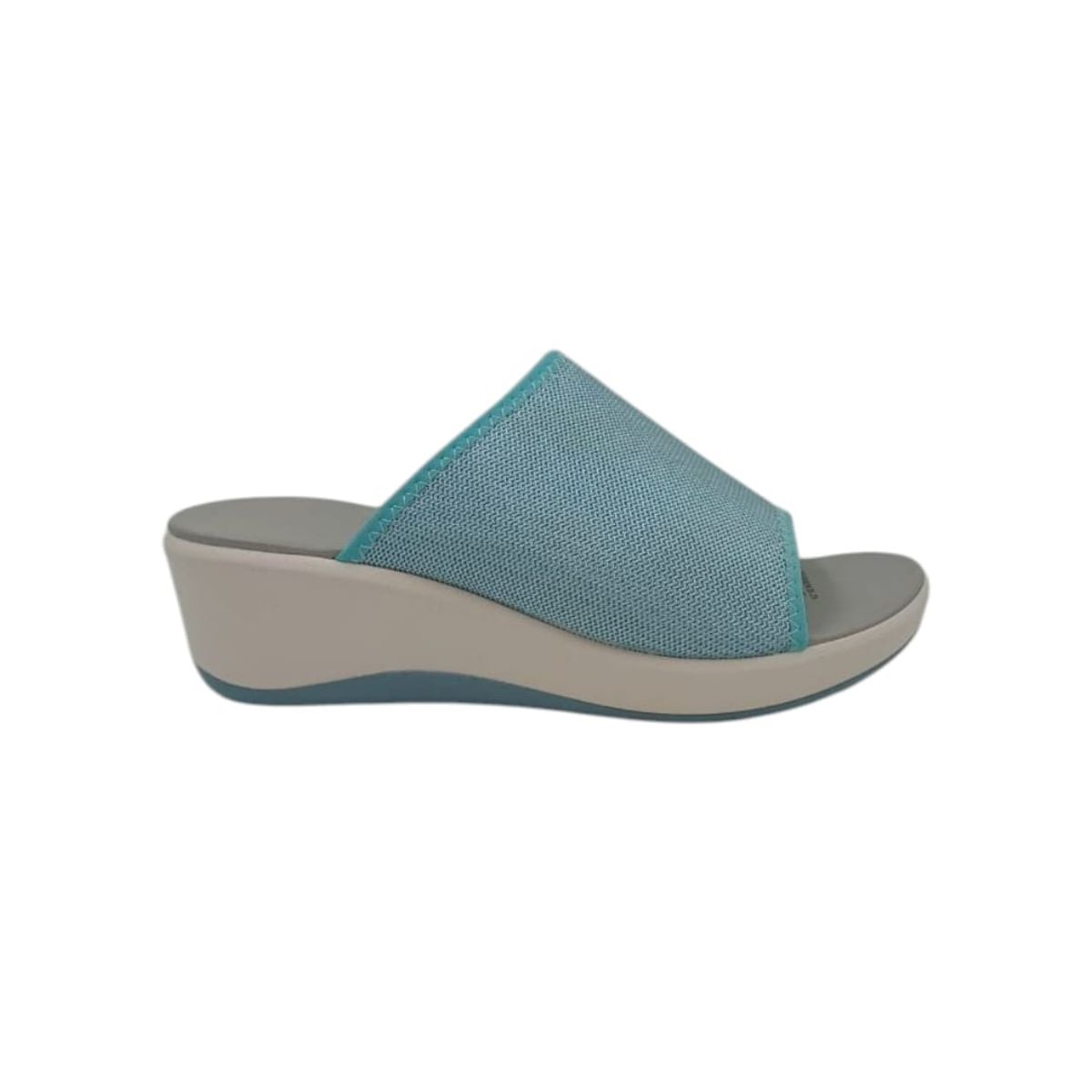 HERIEL - Sandalia Azul Plataforma Mujer