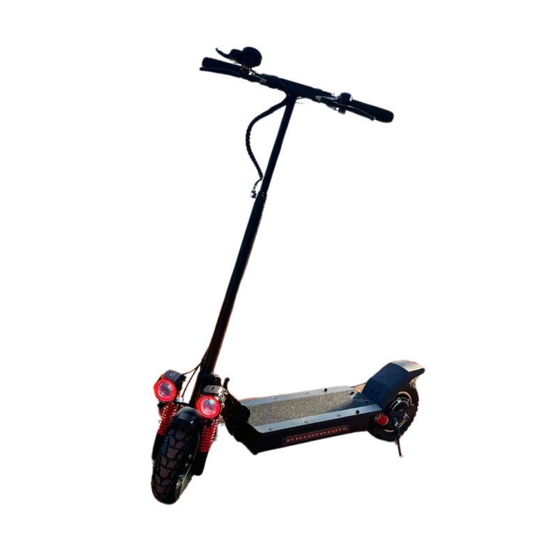 IMPORTCLICK - Scooter Electrico Todo Terreno Asiento Plegable 40 Km/H Negro