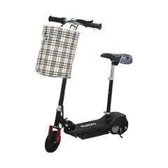 IMPORTCLICK - Scooter Electrico Plegable Asiento Adulto 15 Km H negro