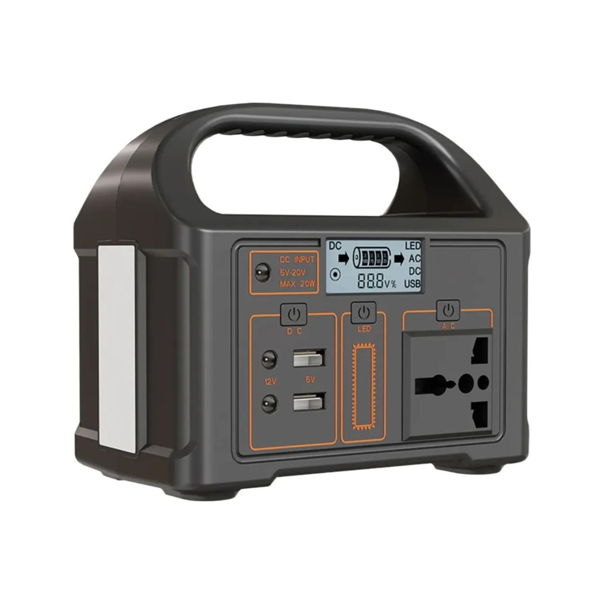 IMPORTCLICK - Generador Energía Solar Portátil 150 Watt