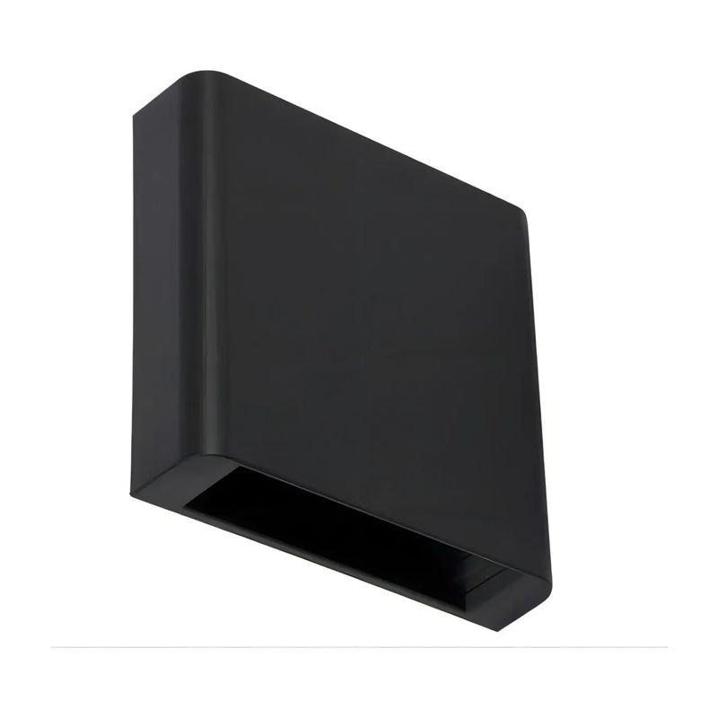 IMPORTCLICK - Foco LED Bidireccional Exterior Negro