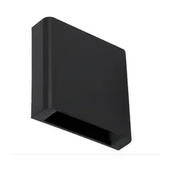 IMPORTCLICK - Foco LED Bidireccional Exterior Negro