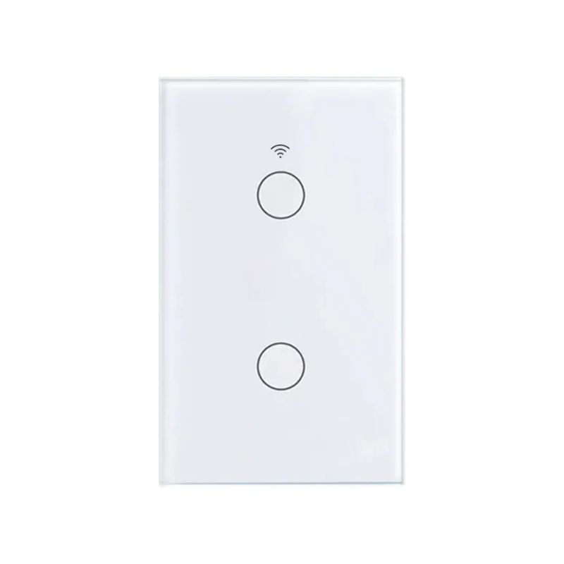 IMPORTCLICK - Interruptor Inteligente Neutro Canales Múltiples Blanco 2 Canales