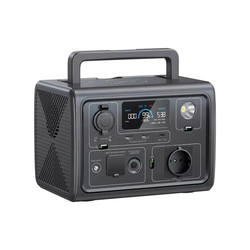 IMPORTCLICK - Estacion Energia Portatil 600 Watt Energia Solar