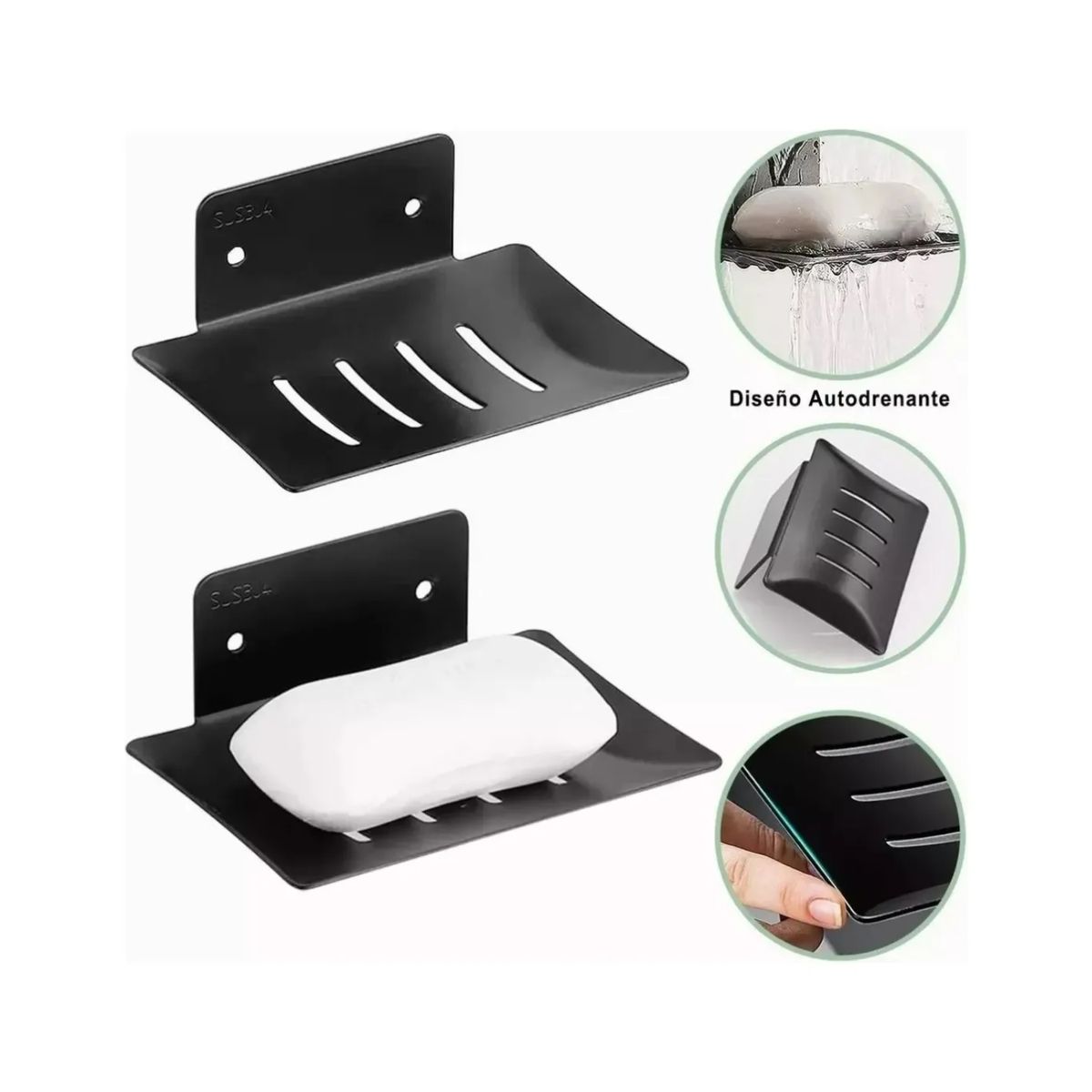 IMPORTCLICK - Juego Accesorios Baño Toalleros Inoxidable 11 Piezas