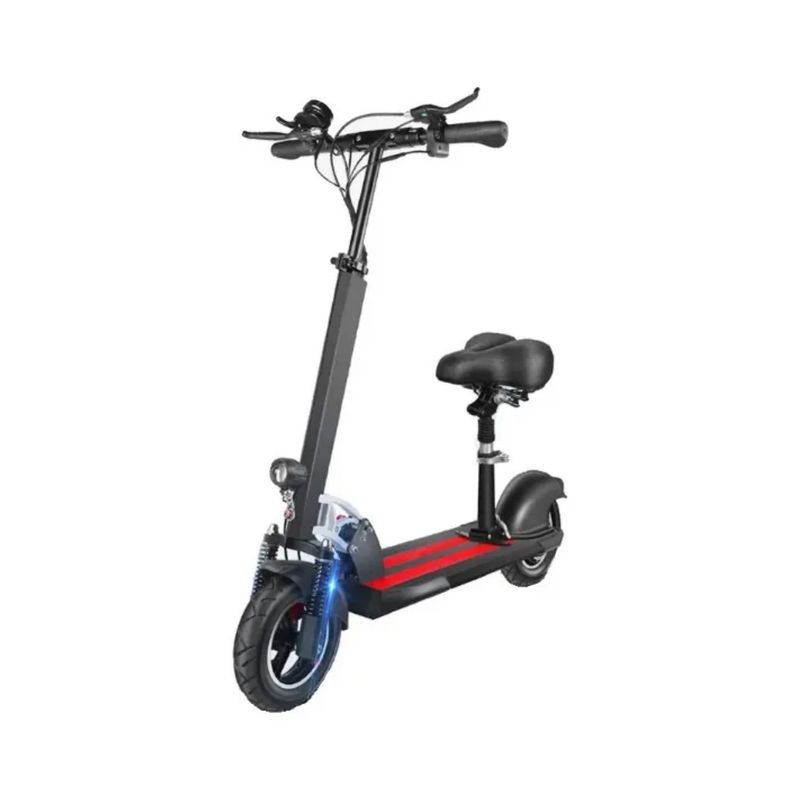 IMPORTCLICK - Scooter Electrico Pegable Asiento Plegable 50 Km/H Negro
